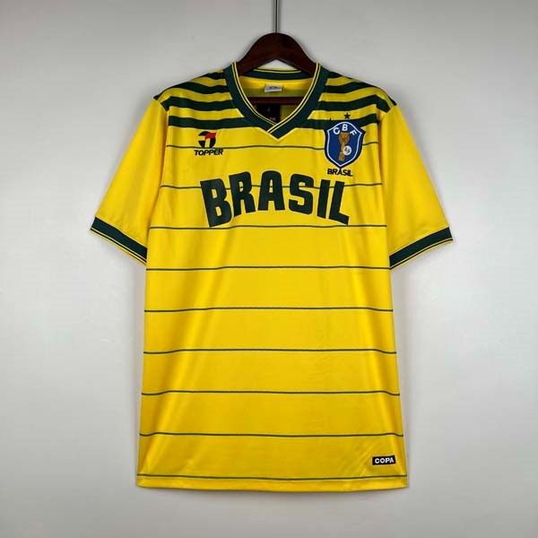 Tailandia Camiseta Brasil 1st Retro 1984